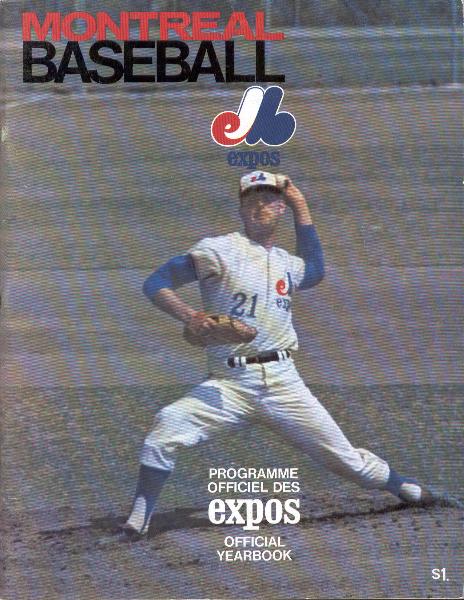 1969 Montreal Expos Yearbook