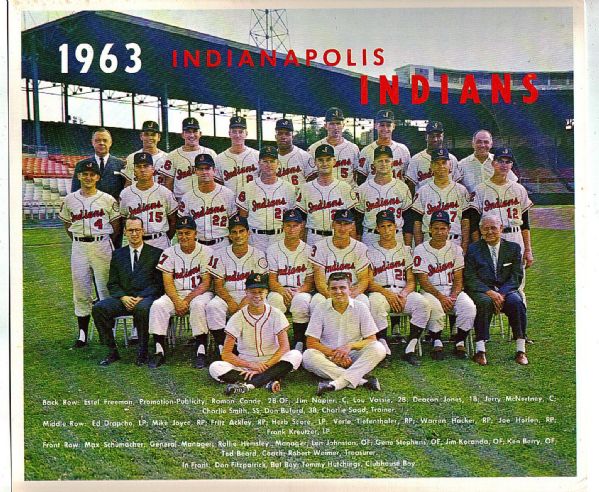 1963 Indianapolis Indians Team Picture