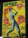 May/June 1946 Vo. 3 No.7- True Sport Picture Stories Comic- Joe DiMaggio Cover!