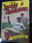 Nov 1950 No. 4  “Jackie Robinson” Comic Book- by Fawcett- Great cover!