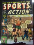 1952 Sports Action Comic Book- Vol. 1 No. 11 March issue- Basketball Cover!
