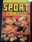 1950’s? Sports Thrills Comic Book- No 12 by Accepted Publications(No Date)