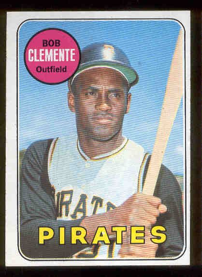 1969 Topps Baseball- #50 Bob Clemente, Pirates