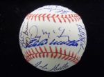 1968 Detroit Tigers Autographed Baseball