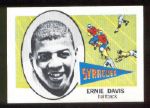 1961 Nu Card Fb- #143 Ernie Davis, Syracuse