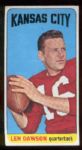 1965 Topps Football- #99 Len Dawson, Kansas City