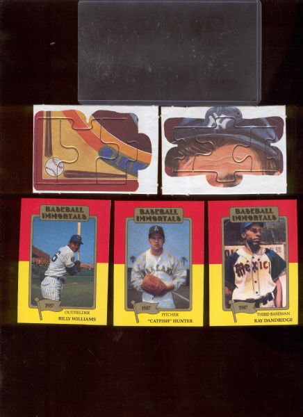 1987 Baseball Immortals- 1 Complete Set of 199 Cards