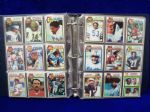 1979 Topps Ftbl.- 1 Near Complete Set of 527/528 Cards in Sheets and Binder