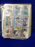 1981 Topps Ftbl.- 1 Complete Set of 528 Cards in Sheets and Binder