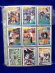 1984 Topps Ftbl.- 1 Near Complete Set of 394/396 Cards in Sheets