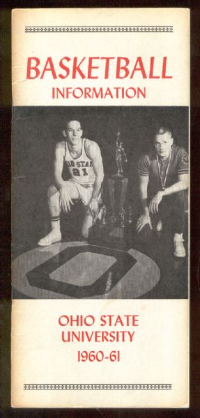 1960-61 Ohio State University College Bskbl. Media Guide