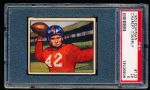 1950 Bowman Football- #103 Charley Conerly, Giants- PSA Ex 5
