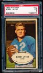 1953 Bowman Football- #21 Bobby Layne, Lions- PSA VG 3