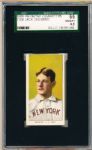 1909 T206 Baseball- Chesbro, N.Y. Amer- SGC 55 (Vg-Ex+ 4.5)- Hall of Famer! Piedmont 150 back
