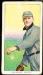 1909-11 T206 Baseball- Crawford, Detroit- Throwing Pose- Piedmont 150 back