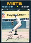 1971 Topps Baseball- #513 Nolan Ryan, Mets