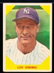 1960 Fleer Baseball Greats- #28 Lou Gehrig