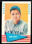 1961 Fleer Baseball Greats - #75 Babe Ruth