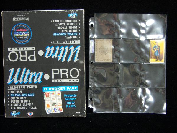 Ultra Pro 12-Pocket Pages- 1 Unopened Box of 100 Pages