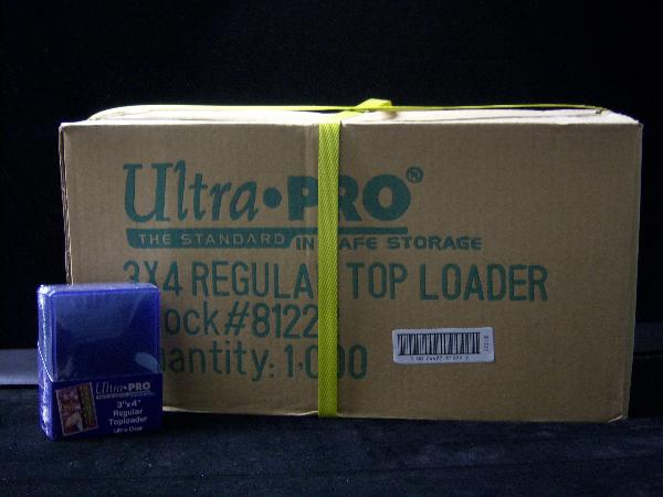 Ultra Pro 3 x 4" Top-Load Holders- 1 Unopened Case(1,000 Holders)
