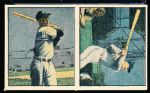 1951 Berk Ross Panel- #1-5 Billy Johnson/ #1-7 Johnny Mize (Baseball)- Both Yankees!