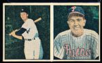 1951 Berk Ross Panel- #2-6 Bobby Brown/ # 2-8 Willie Jones (Baseball)