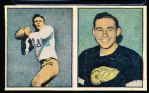 1951 Berk Ross Panel- #2-14 Doak Walker (Football)/ #2-16 Jack Stewart (Red Wings Hockey)