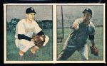 1951 Berk Ross Panel- #3-2 Billy Goodman/#3-4 Vic Raschi (Baseball)