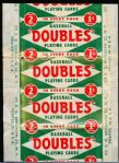 1951 Topps Baseball Red Back 1 Cent Wrapper