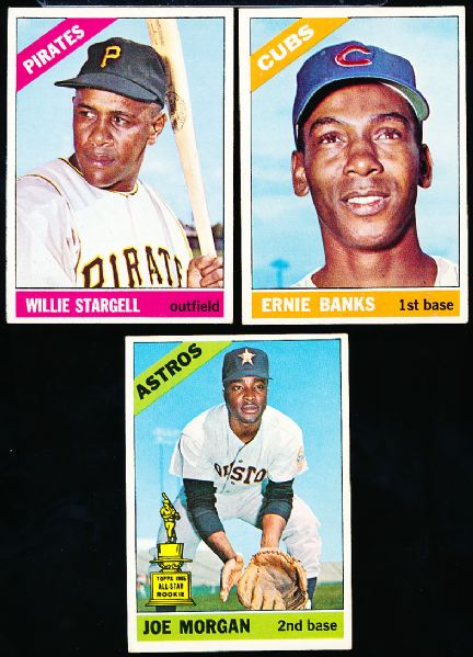 1966 Topps Bb- 3 Cards