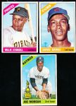 1966 Topps Bb- 3 Cards