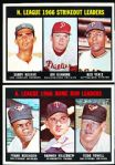 1967 Topps Bb Leaders- 7 Diff.
