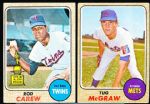 1968 Topps Bb- 4 Cards