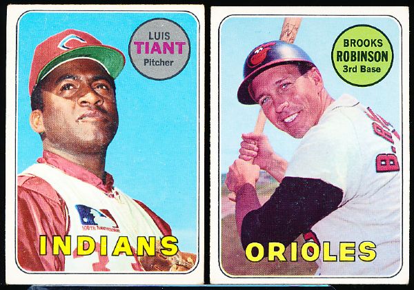 1969 Topps Bb- 12 Cards