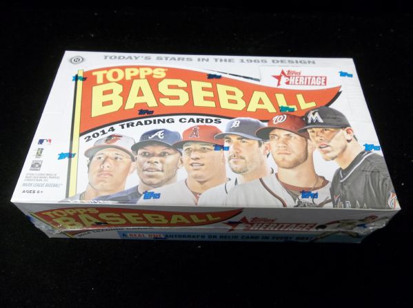 2014 Topps Heritage Baseball- 1 Unopened Hobby Wax Box