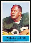 1964 Philly Fb- #72 Willie Davis, Packers- RC