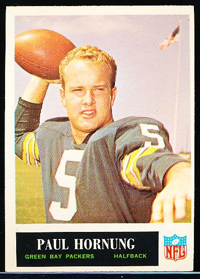 1966 Philly Fb- #76 Paul Hornung, Packers