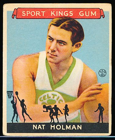 1933 Sport Kings - #3 Nat Holman, Basketball