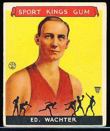 1933 Sport Kings - #5 Ed Wachter, Basketball