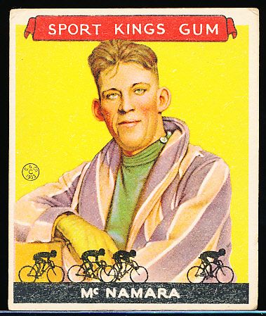 1933 Sport Kings- #15 Reggie McNamara, Bicycling
