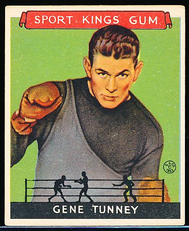 1933 Sport Kings- #18 Gene Tunney, Boxing