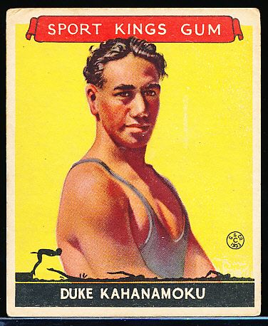 1933 Sport Kings- #20 Duke Kahanamoku, Swimming