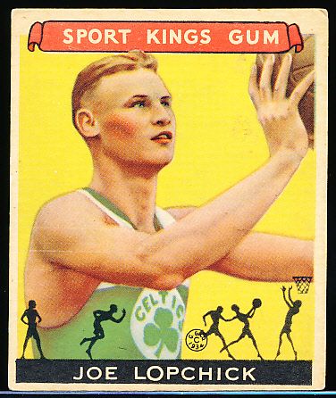 1933 Sport Kings- #32 Joseph Lopchick, Basketball- Hi#