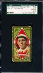 1911 T205 Baseball Gold Border- Clyde Milan, Senators- SGC 35 (Good + 2.5)