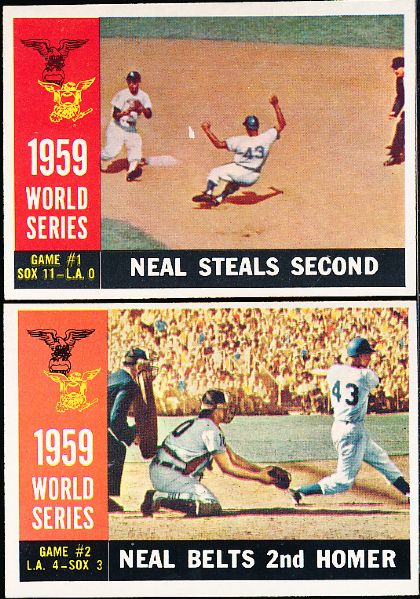 1960 Topps Bb- World Series Set of 7