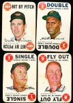 1968 T Bb Game Cards- 7 Diff.