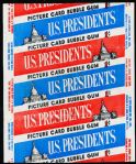 1956 Topps U.S. Presidents- 1 Cent Wrapper