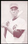 1947-66 Bb Exhibits- Ernie Banks, Cubs- (White Sig)- 2 Cards