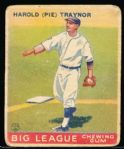 1933 Goudey Baseball- #22 Pie Traynor, Pirates