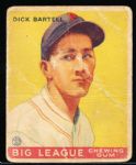 1933 Goudey Baseball- #28 Dick Bartell, Phillies